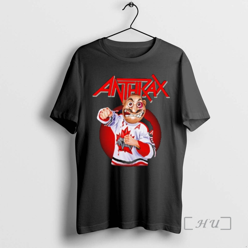 Officials Anthrax Metal Band Mascot Hockey Jersey Graphic Unisex