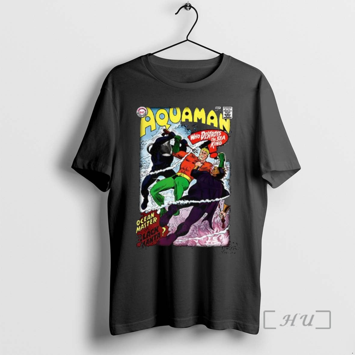 Officials Aquaman The Ocean Master Or Black Manta Comic Tee Shirt Sweater