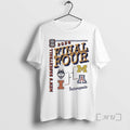 Officials Arizona Wildcats Vs Michigan Wolverines 2026 Ncaa Mens Basketball Final Four Premium T Shirts