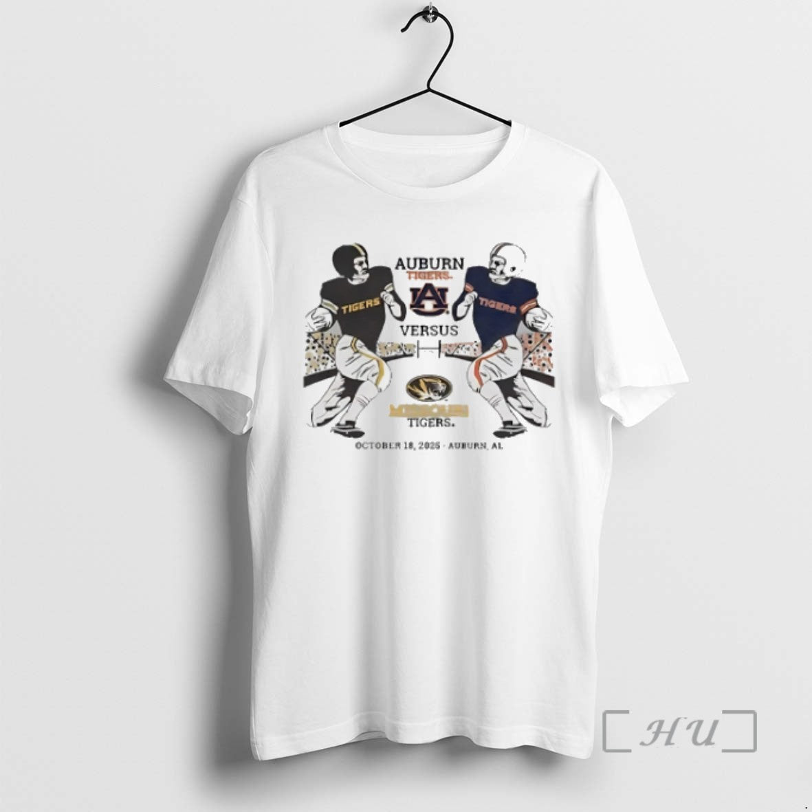 Officials Auburn Tigers Vs Missouri Tigers October 2025 Mascot T Shirt Sweater