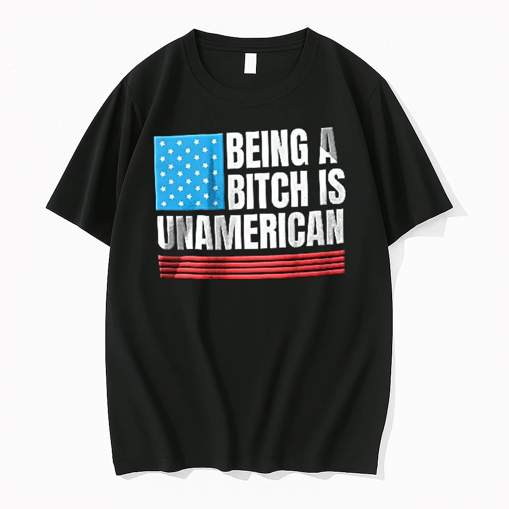 Officials Being A Bitch Is Unamerican Flag Youth T Shirt Sweater