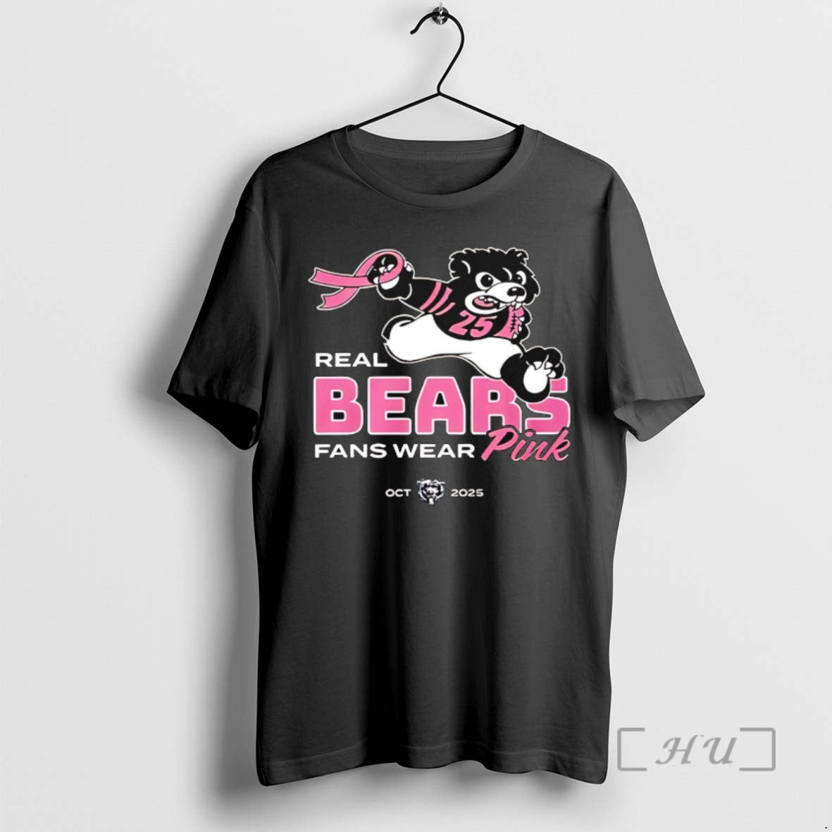 Officials Ben Johnson Real Bears Fans Wear Pink Oct 2025 T Shirt Sweater