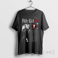 Officials Billy Idol Live 25 Tour Black Long Sleve T Shirt Sweater