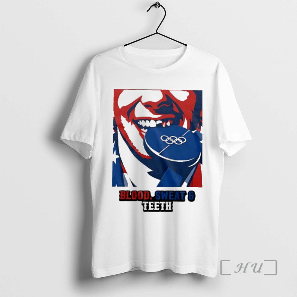 Officials Blood Sweat And Teeth Biting Blue Olympic Medal Unisex