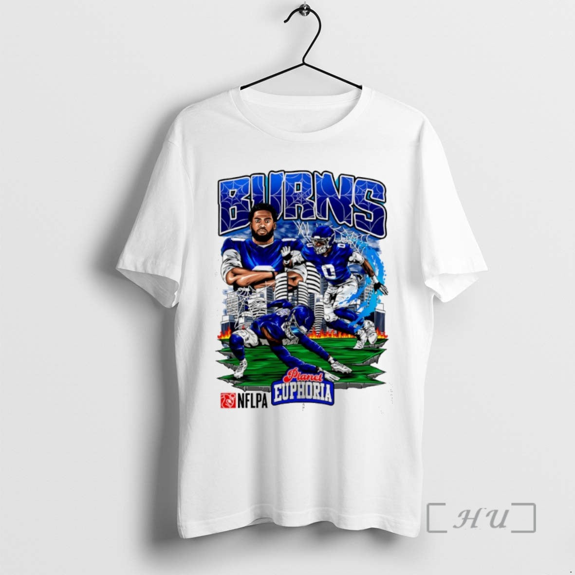 Officials Brian Burns 0 New York Giants Football Comic T Shirt Sweater