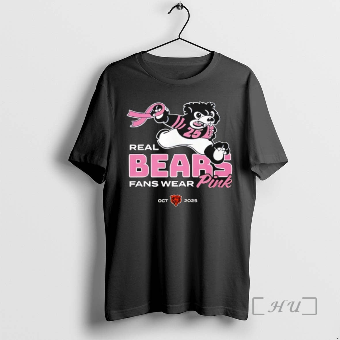 Officials Caleb Williams Real Bears Fans Wear Pink 2025 T Shirt Sweater