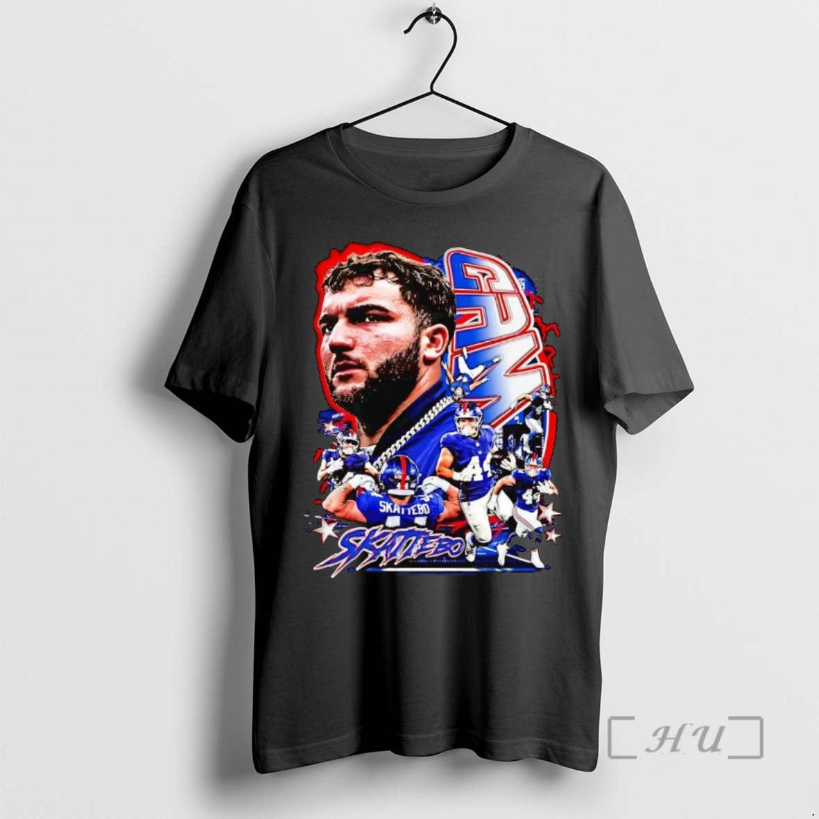 Officials Cameron Skattebo Picture Collage New York Giants Tee Shirt Sweater