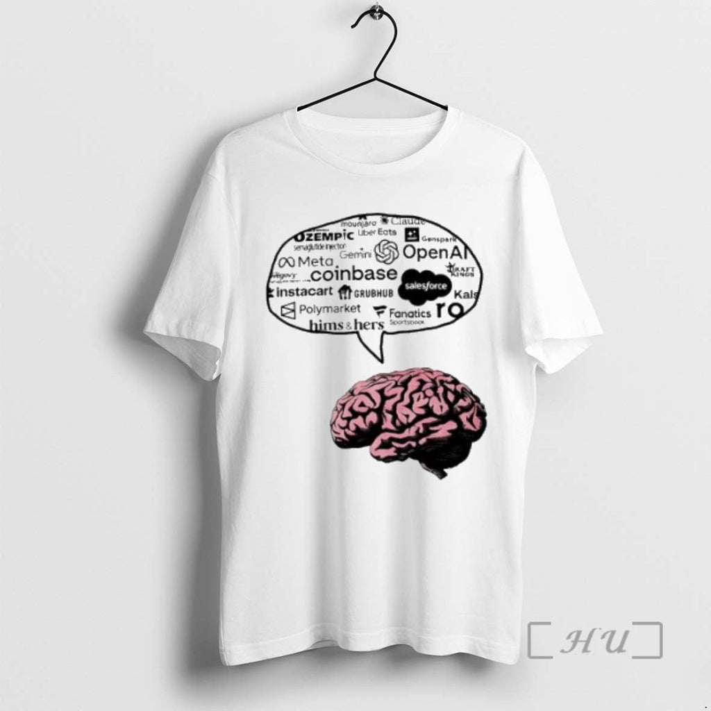Officials Capitalism Slop Brain Is Thinking Womens Unisex