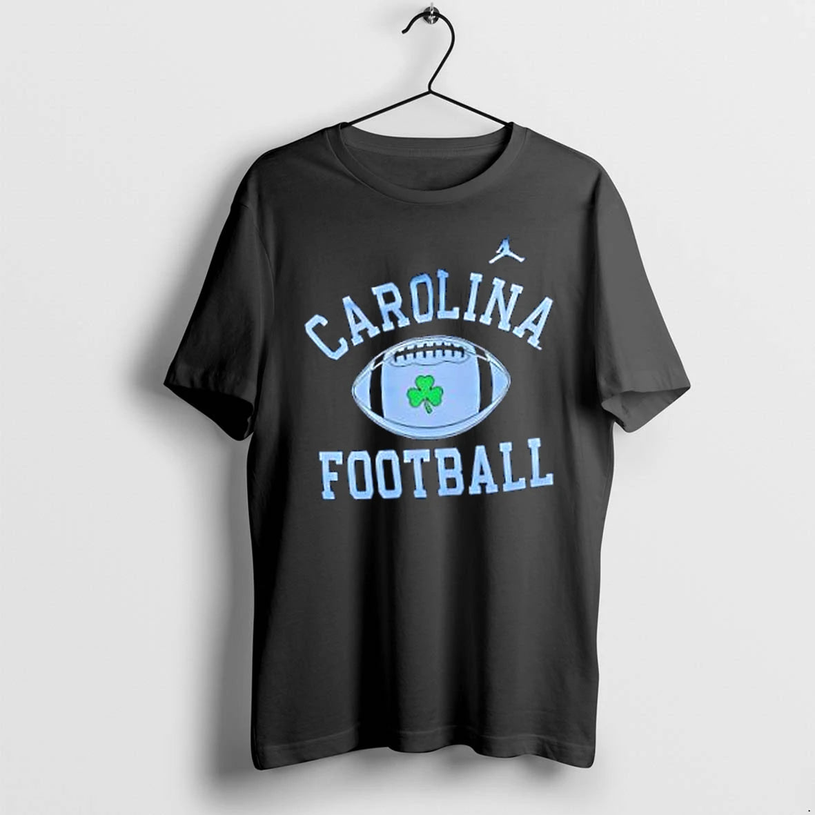 Officials Carolina Football With Shamrock Logo Tar Heels Merch T Shirt Sweater