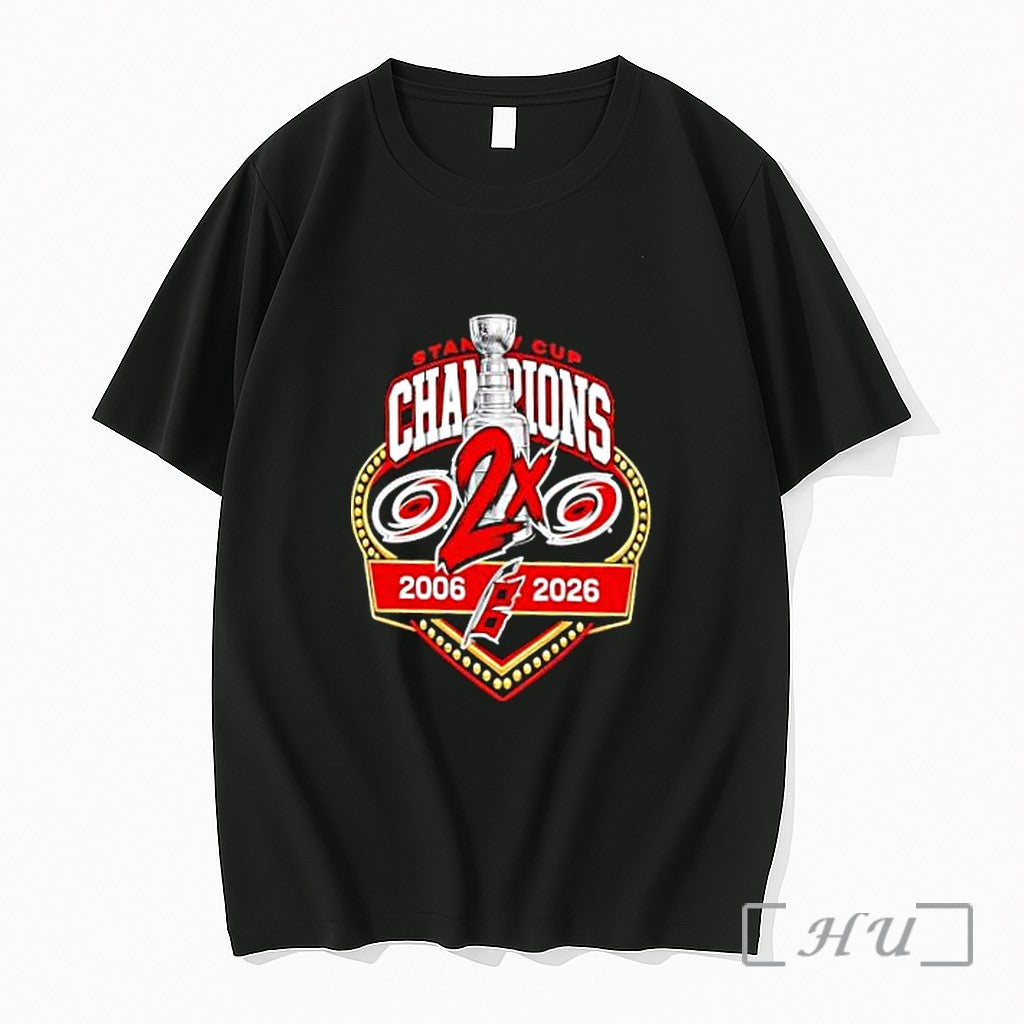 Officials Carolina Hurricanes Nhl 2x Stanley Cup Champions 2006 2026 Unisex