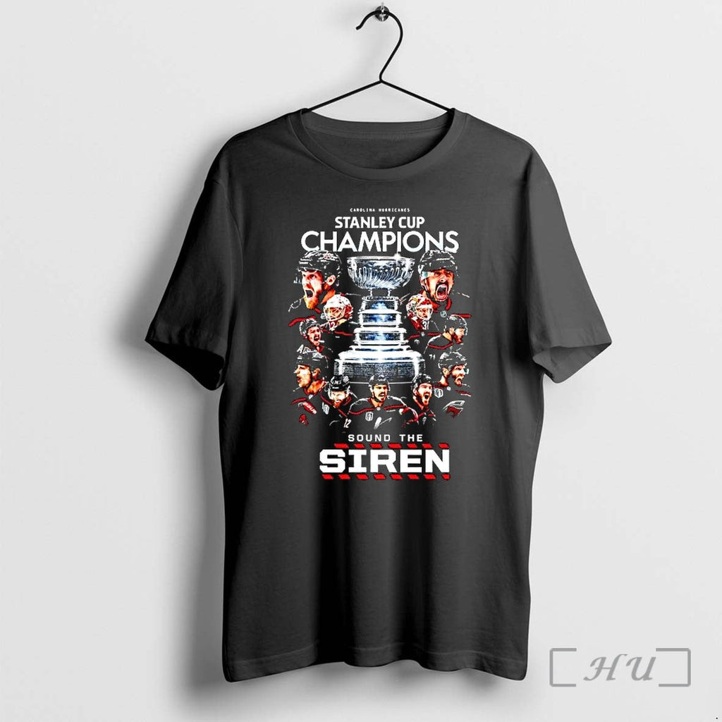 Officials Carolina Hurricanes Stanley Cup Champions Sound The Siren Unisex