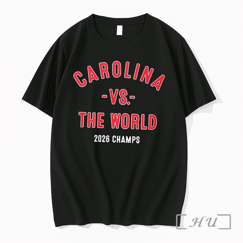 Officials Carolina Vs The World 2026 Champs Tee Unisex