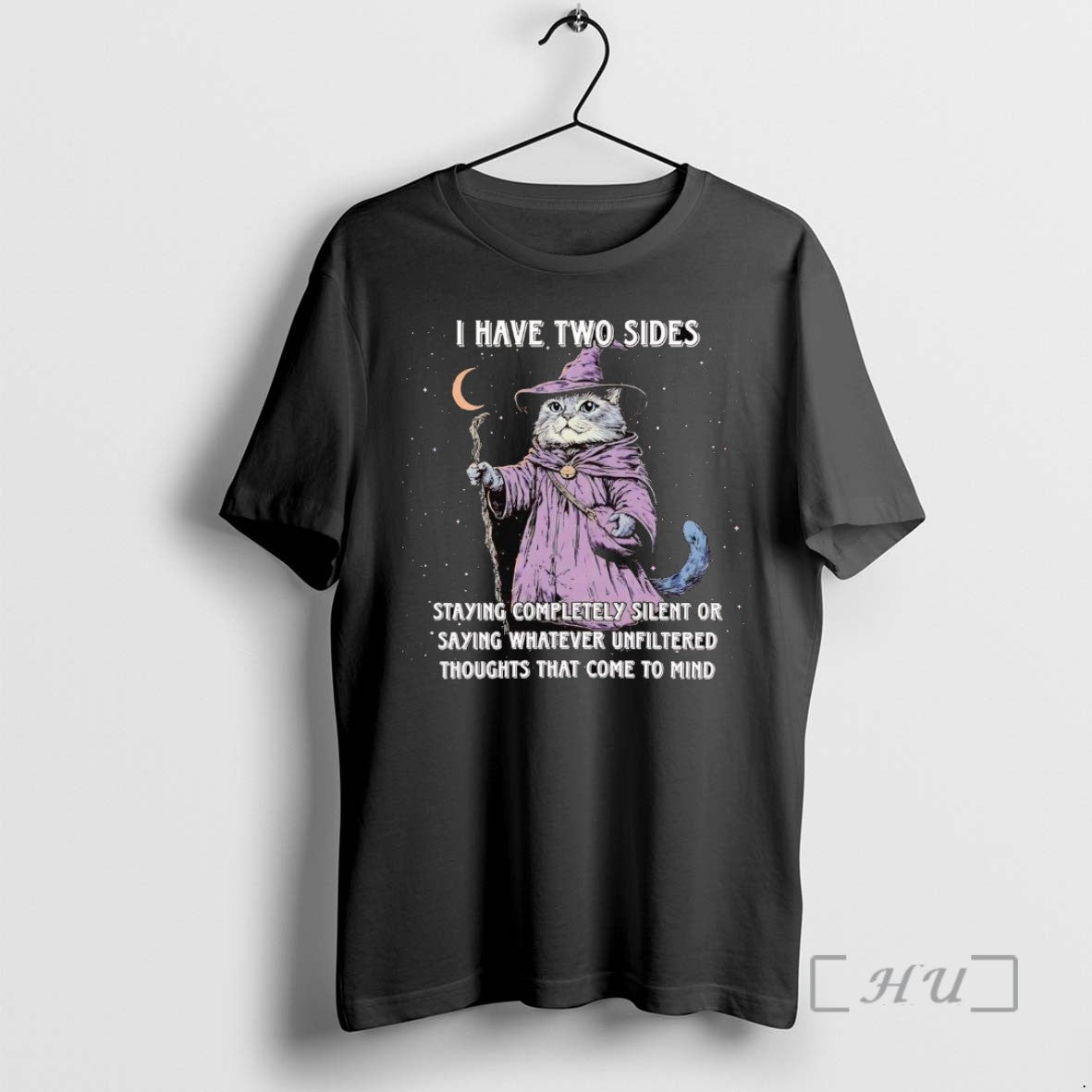 Officials Cat Wizard I Have Two Side Thoughts That Come To Mind Tee Shirt Sweater