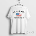 Officials Charlie Kirk His Voice Lives On Tee Shirt Sweater