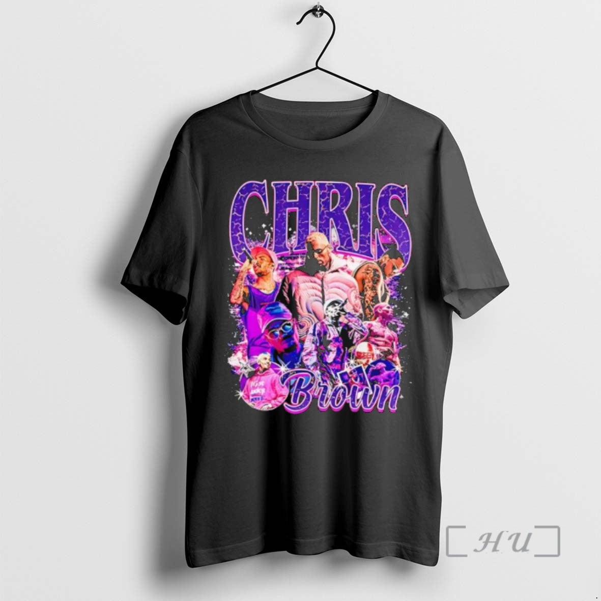 Officials Chris Brown Hip Hop Artist Vintage Aesthetic Collage Unisex