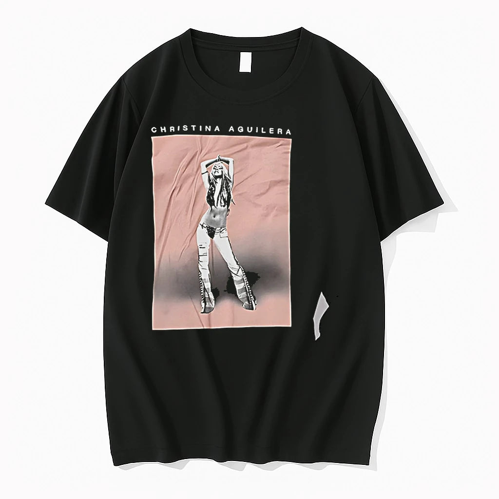 Officials Christina Aguilera Stripped Album Cover Photo Music T Shirt Sweater