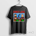 Officials Cincinnati Bearcats Cincy Jam Jason Kelce And Travis Kelce Tee Sweater