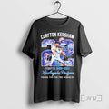 Officials Clayton Kersaw 22 Fo22ver Los Angeles Dodgers Thank You For The Memories