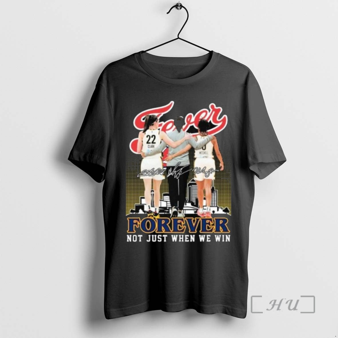 Officials Coach Clark And Mitchell Indiana Fever Forever Not Just When We Win Signatures Long