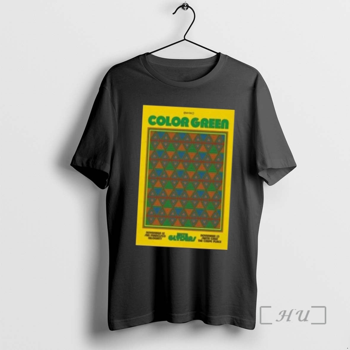 Officials Color Green Tour San Francisco Ca 13 Nov 2025 Shirts Sweater