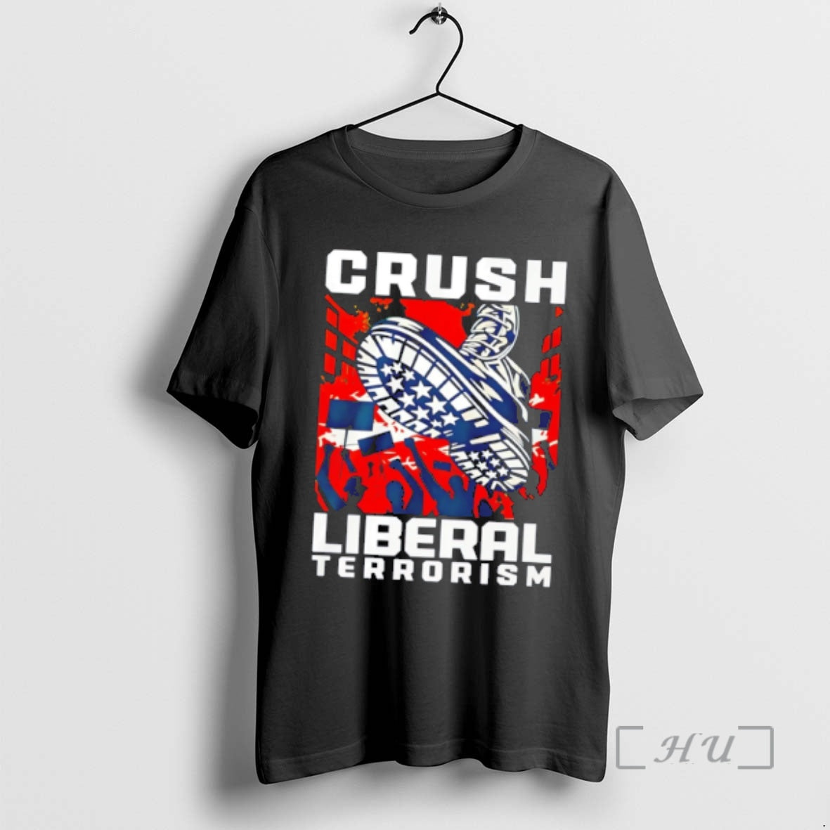 Officials Crush Liberal Terrorism Graphic Tee Unisex