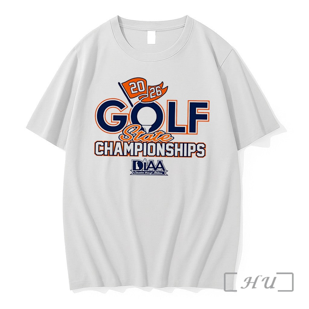 Officials Diaa Golf 2026 State Champions Logo Tee Unisex