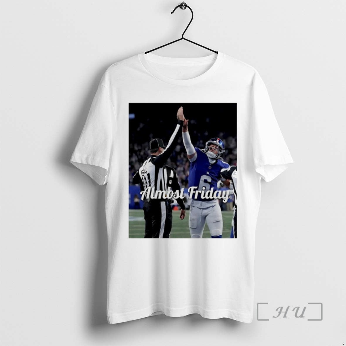 Officials Dart High Five Jaxson Dart New York Giants Almost Friday Shirts Sweater