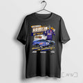 Officials Denny Hamlin Checkered Flag Sports 2025 South Point 400 Race Winner Signature