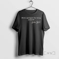 Officials Diane Keaton Never Apologize For Being Yourself Tee Shirt Sweater
