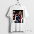 Officials Donald Trump American Flag Fist Up Hockey Player Teeth Unisex