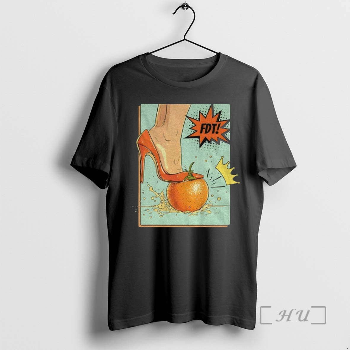 Officials Donald Trump Fdt High Heels Over Orange Crown No Kings In America Anti Trump