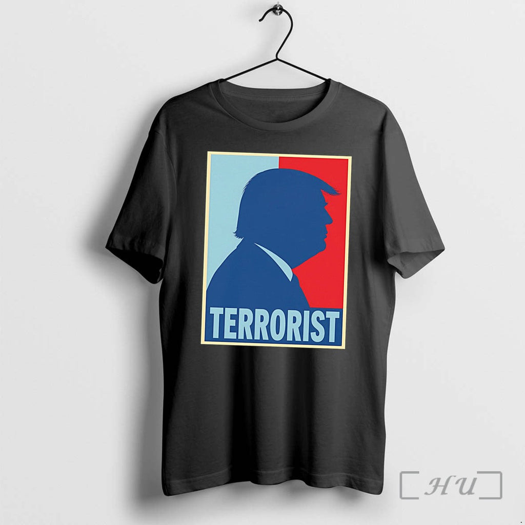 Officials Donald Trump Terrorist 2026 Paint Tee Unisex