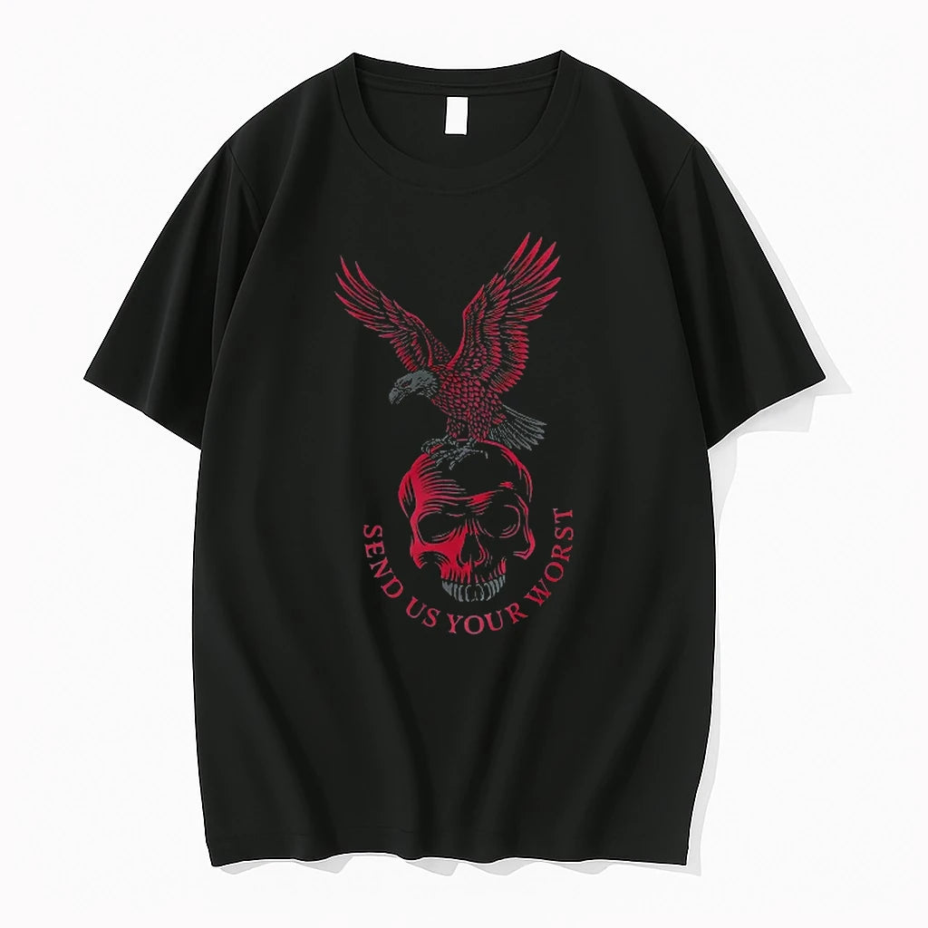 Officials Eagle Skull Send Us Your Worst T Shirt Sweater