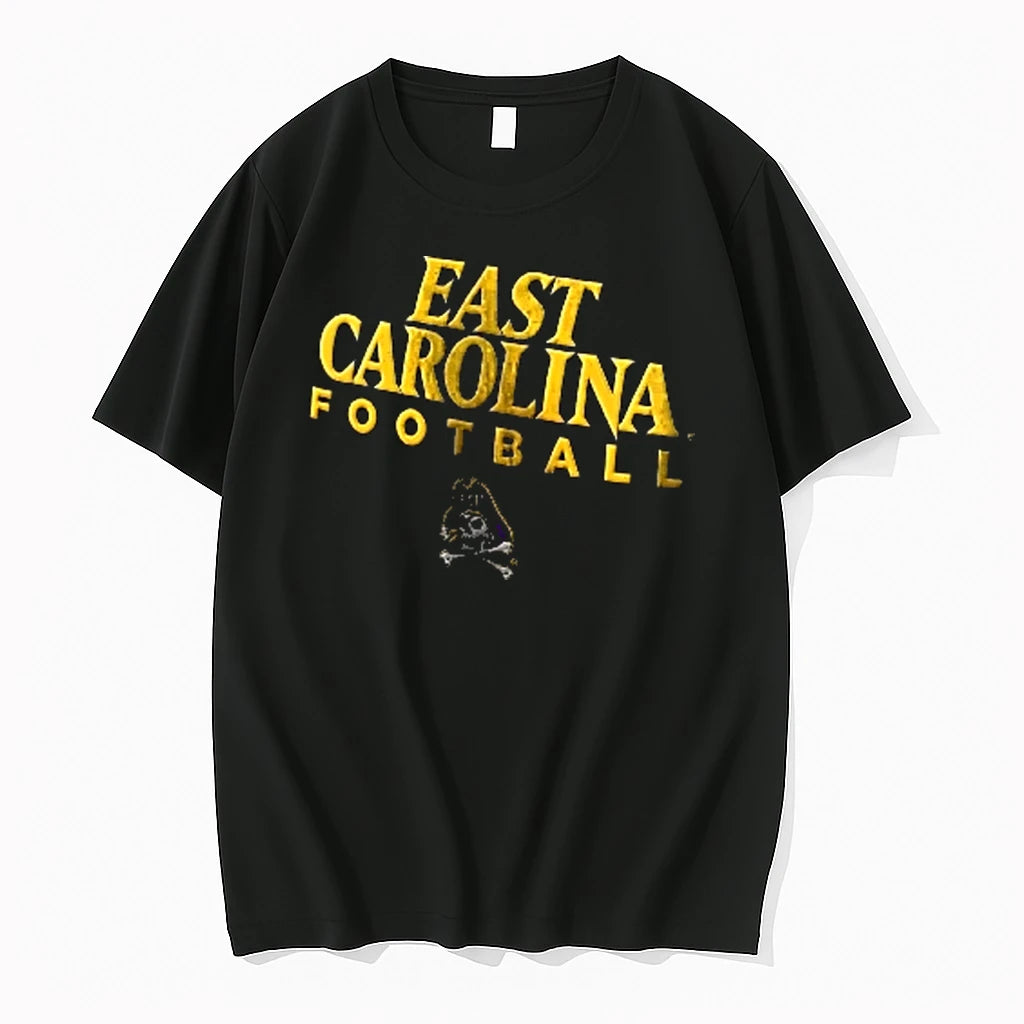 Officials East Carolina Pirates Ncaa Football Skull Crossbones Mascot Logo Men T Shirt Sweater