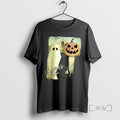 Officials Emotionally Gothic Ghost Pumpkin Head Man Halloween Shirts Sweater