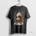 Officials F Caw F Messy Baby Chicken Bird Shocked Face Feather Chaos T Shirts Sweater