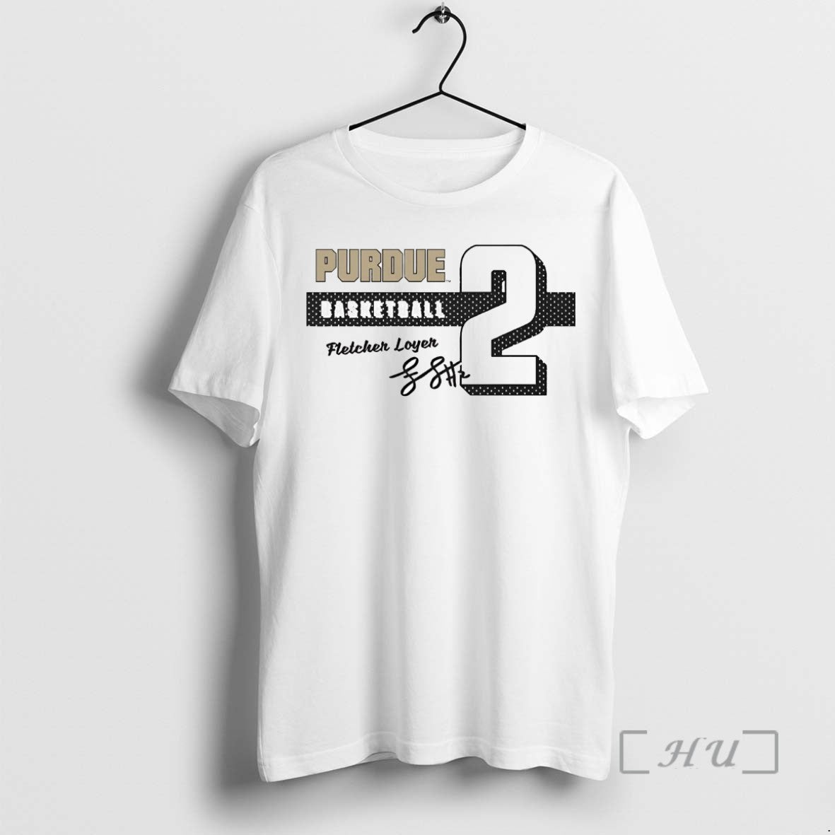 Officials Fletcher Loyer 2 Siganture Purdue Boilermakers T Shirt Sweater