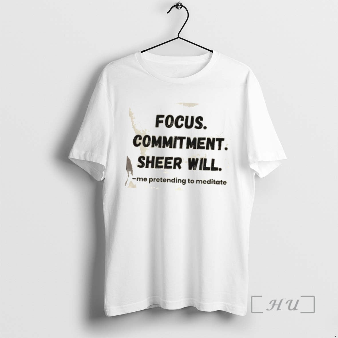 Officials Focus Commitment Sheer Will Me Pretending To Meditate Shirts Sweater