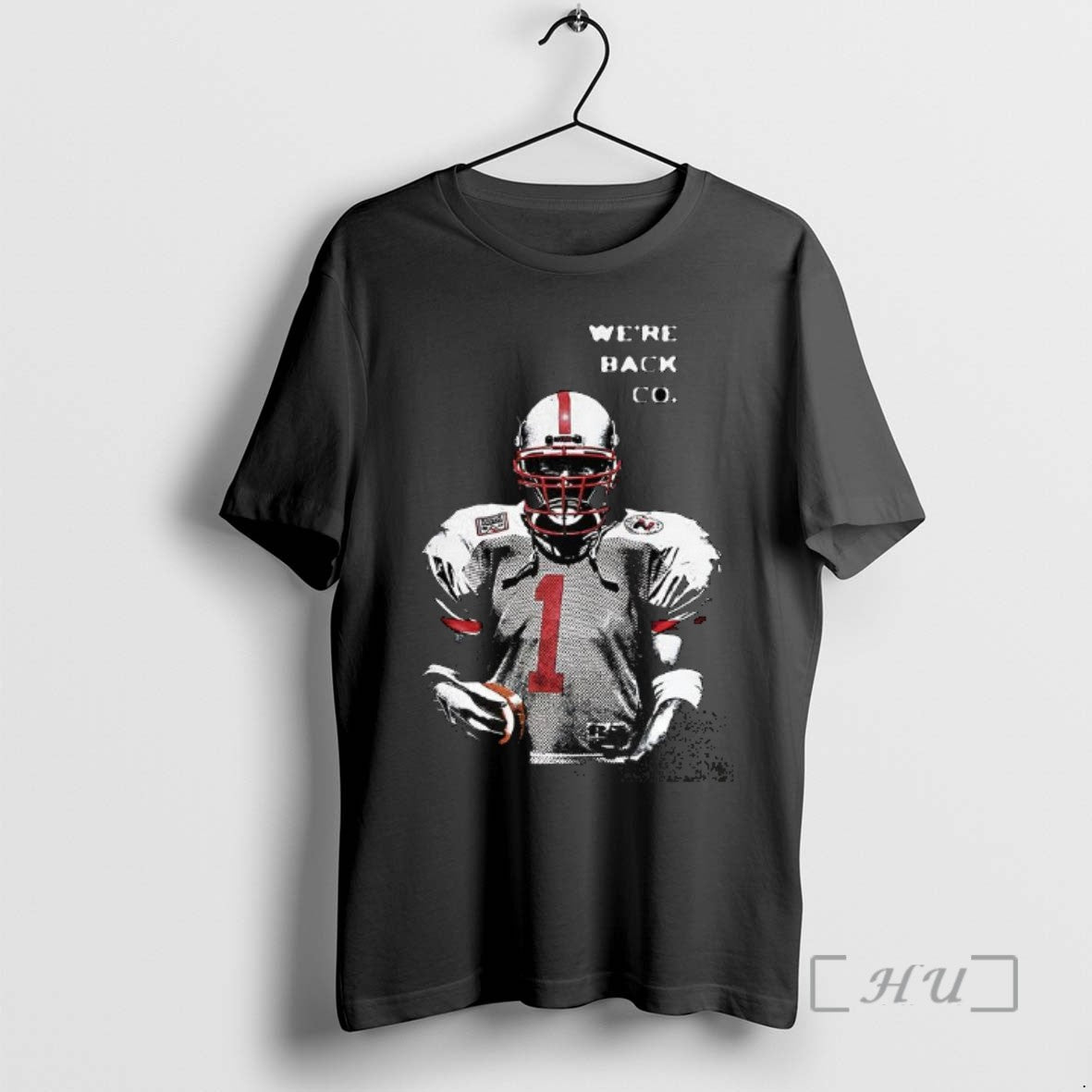 Officials Football Player Number 1 Low Profile Were Back Colorado Tee Sweater