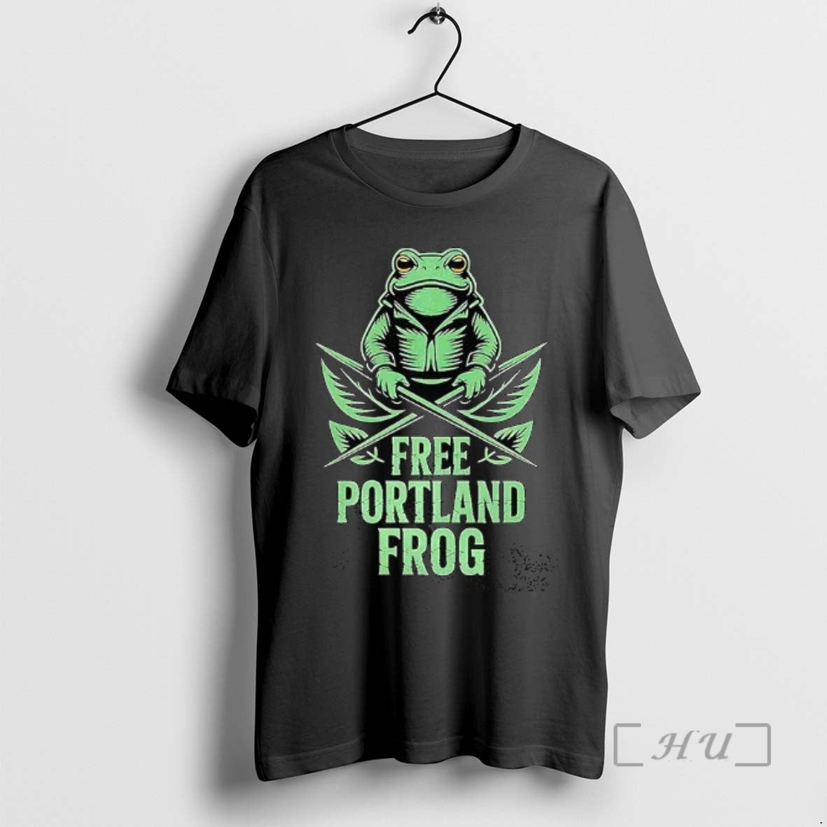 Officials Free Portland Frog Tee Shirt Sweater