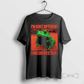 Officials Frog Im Built Different Incorrectly T Shirt Sweater