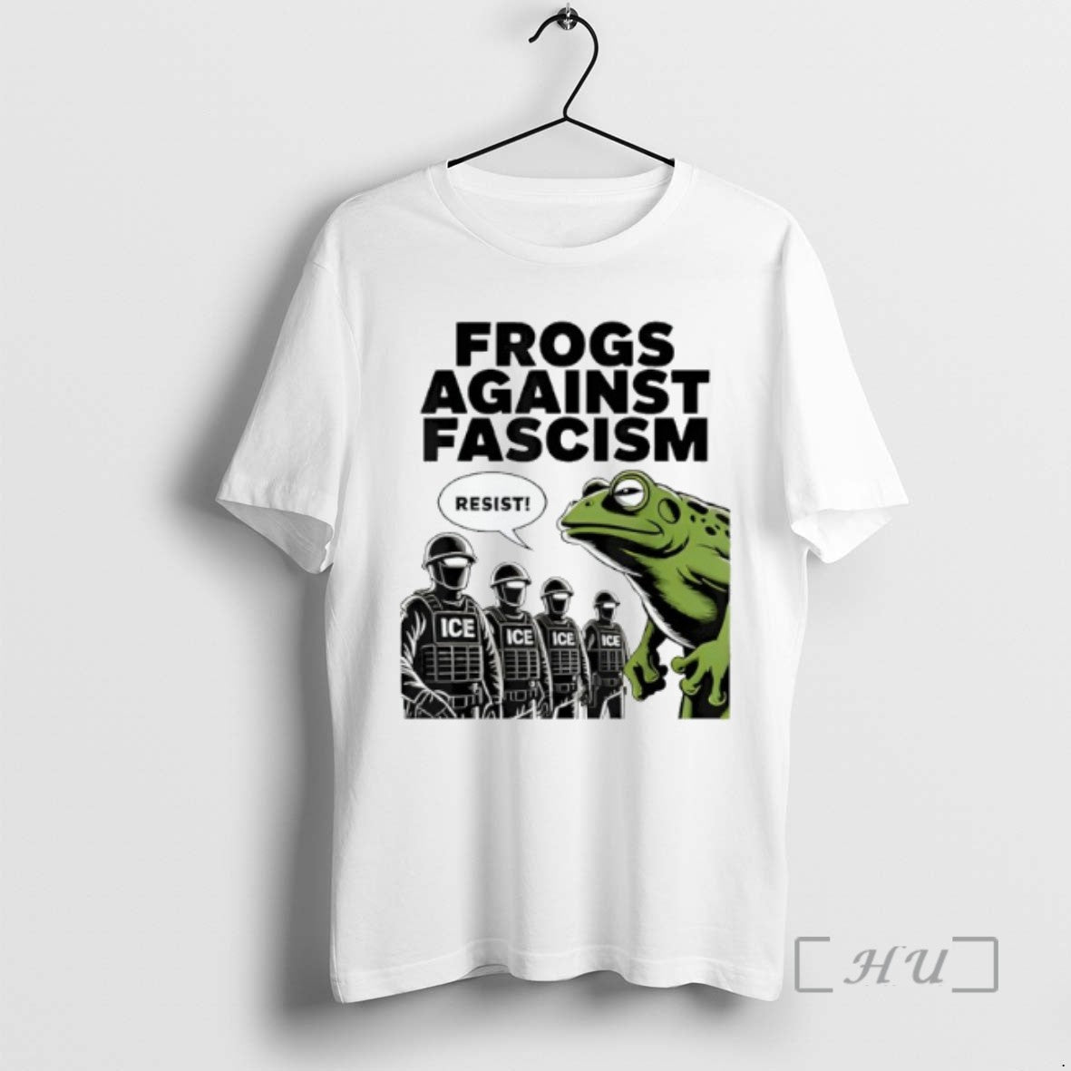 Officials Frogs Against Fascism Usa 50501 No Kings Resist Tee Sweater