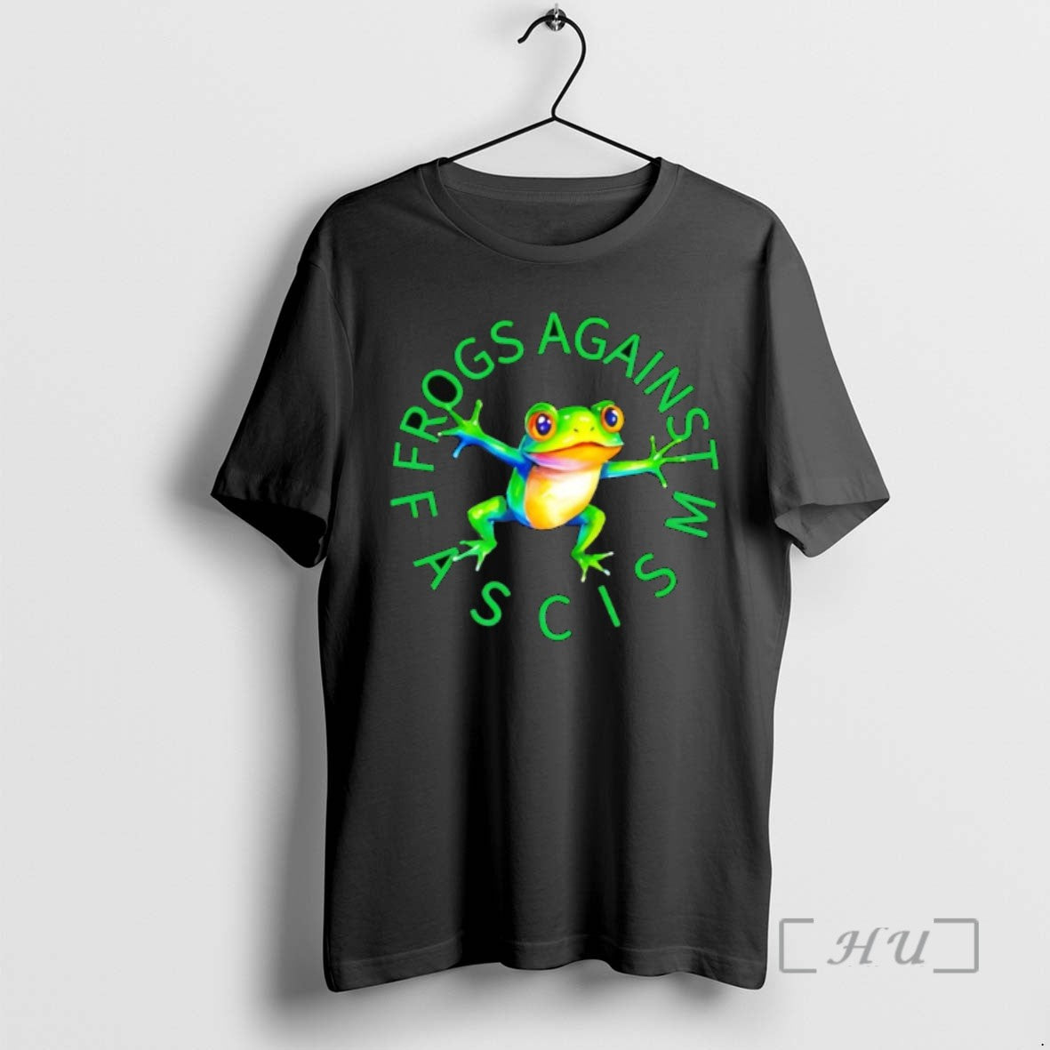 Officials Frogs Against Fascism Frog Tee Sweater