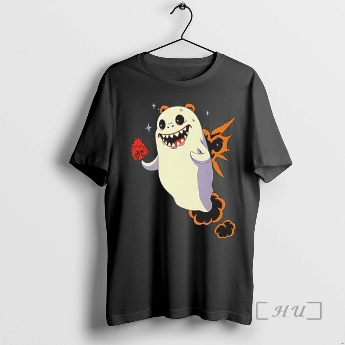 Officials Funny Ghost Halloween Monster Tee Sweater