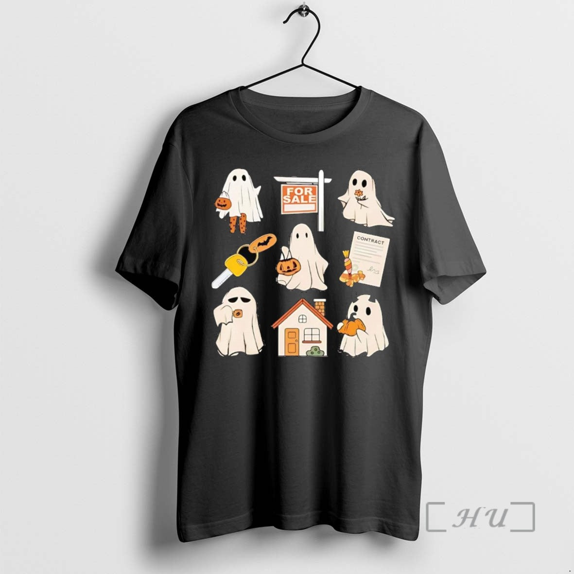 Officials Ghost Real Estate Halloween T Shirt Sweater