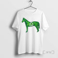 Officials Green Horse Calling Shape Whatsapp Logo Unisex