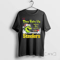 Officials Grinch Pac Man They Hate Us Because They Aint Us Steelers Tee Sweater