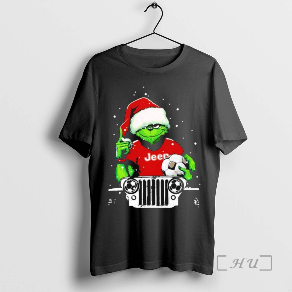Officials Grinch Santa Soccer Player Christmas Shirts Sweater