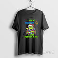 Officials Grinch I Work At Walmart Logo Its Fine Everything Is Fine Tee Sweater