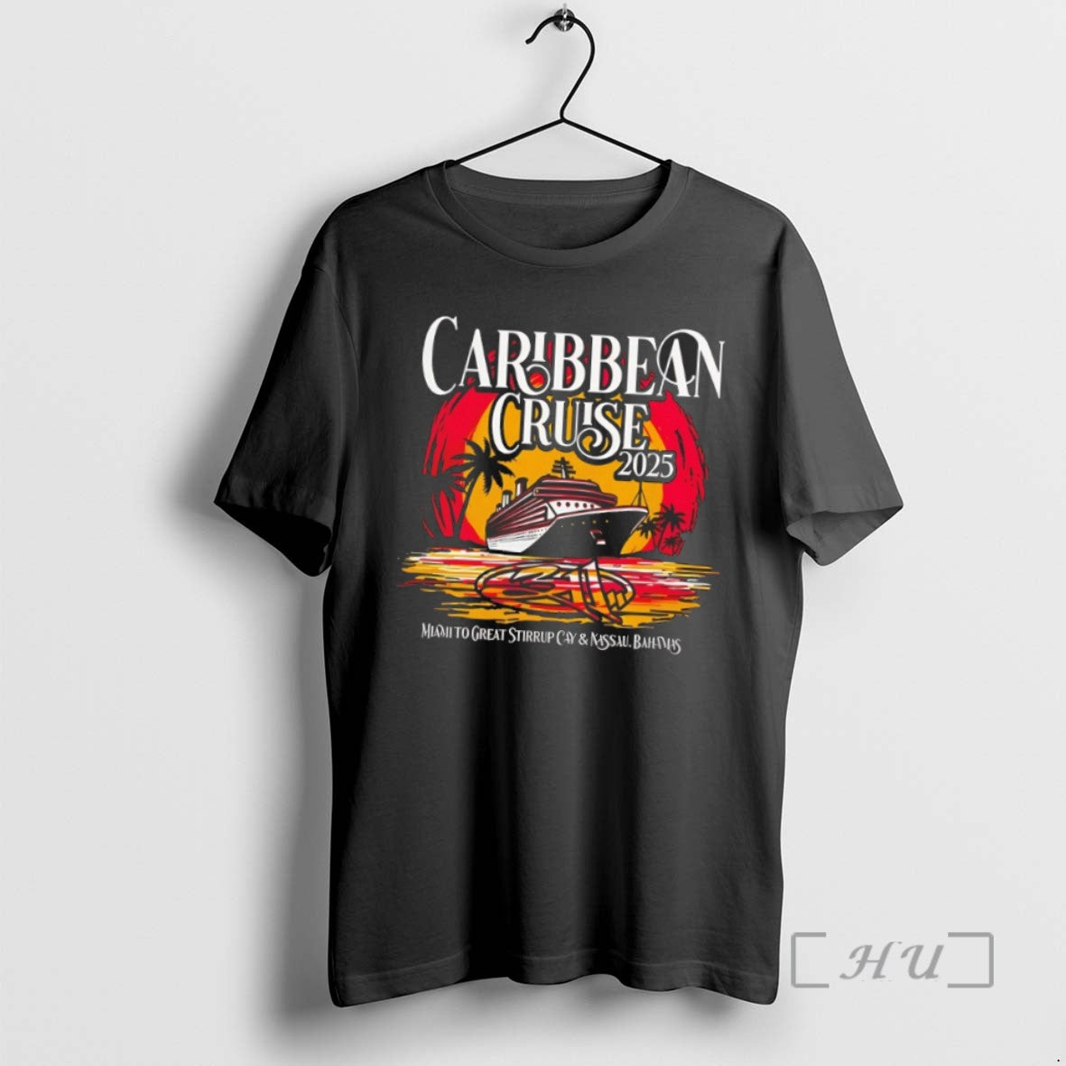 Officials Grunge Cruise Miami To Great Stirrup Cay And Nassau Bahamas Shirts Sweater